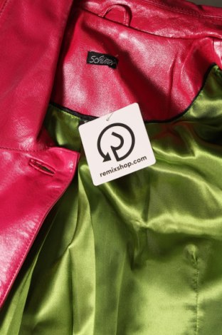Dámská kožená bunda , Velikost M, Barva Růžová, Cena  1 280,00 Kč