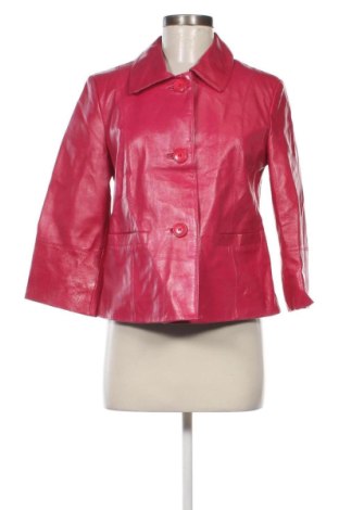 Γυναικείο δερμάτινο μπουφάν, Μέγεθος M, Χρώμα Ρόζ , Τιμή 49,64 €