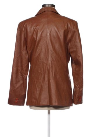 Dámska kožená bunda , Veľkosť L, Farba Hnedá, Cena  45,50 €