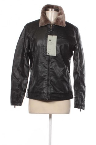 Damen Lederjacke, Größe M, Farbe Schwarz, Preis 25,58 €
