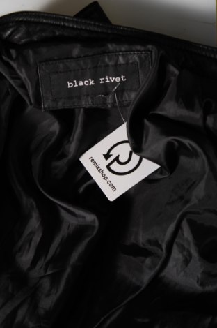 Damen Lederjacke Black Rivet, Größe M, Farbe Schwarz, Preis € 74,63