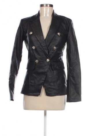 Γυναικείο δερμάτινο μπουφάν Body Flirt, Μέγεθος XS, Χρώμα Μαύρο, Τιμή 27,28 €