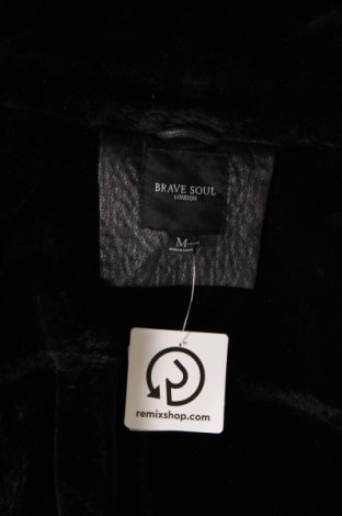 Dámska kožená bunda  Brave Soul, Veľkosť M, Farba Čierna, Cena  20,67 €