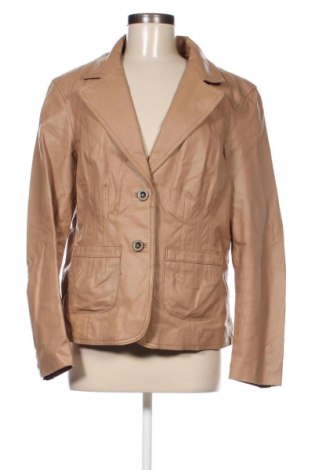 Damen Lederjacke Casualwear, Größe XL, Farbe Beige, Preis € 55,85