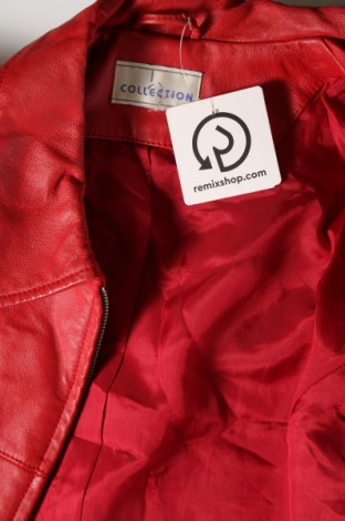 Γυναικείο δερμάτινο μπουφάν Collection, Μέγεθος M, Χρώμα Κόκκινο, Τιμή 33,29 €