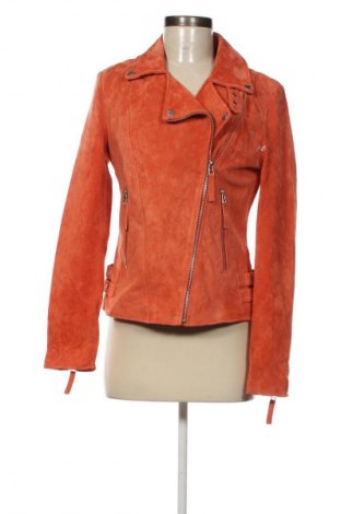 Damen Lederjacke Freaky Nation, Größe M, Farbe Orange, Preis € 146,29