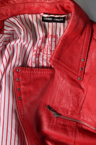 Dámská kožená bunda  Gerry Weber, Velikost XL, Barva Červená, Cena  3 423,00 Kč