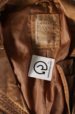 Dámska kožená bunda  Guess, Veľkosť M, Farba Hnedá, Cena  32,12 €
