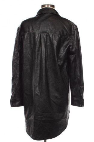 Γυναικείο δερμάτινο μπουφάν H&M, Μέγεθος M, Χρώμα Μαύρο, Τιμή 21,22 €