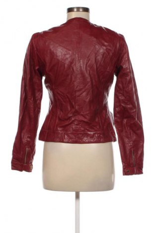 Γυναικείο δερμάτινο μπουφάν Massimo Dutti, Μέγεθος M, Χρώμα Κόκκινο, Τιμή 76,88 €