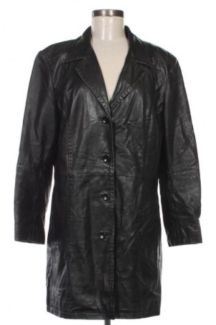 Γυναικείο δερμάτινο μπουφάν Morena, Μέγεθος XL, Χρώμα Μαύρο, Τιμή 49,64 €