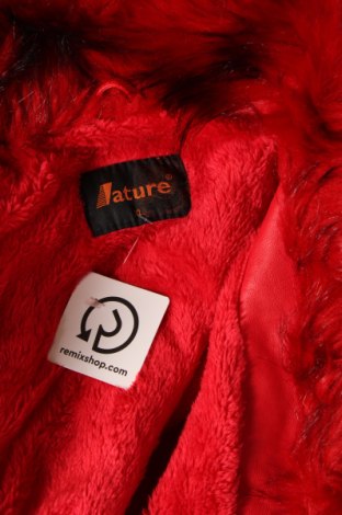Γυναικείο δερμάτινο μπουφάν Nature, Μέγεθος XL, Χρώμα Κόκκινο, Τιμή 53,20 €