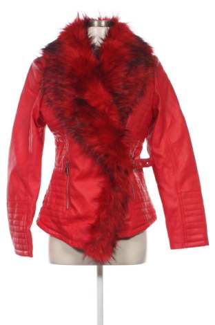 Γυναικείο δερμάτινο μπουφάν Nature, Μέγεθος XL, Χρώμα Κόκκινο, Τιμή 34,58 €