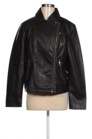 Γυναικείο δερμάτινο μπουφάν ONLY, Μέγεθος XL, Χρώμα Μαύρο, Τιμή 47,94 €