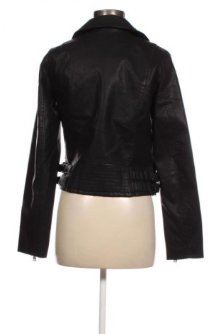 Γυναικείο δερμάτινο μπουφάν ONLY, Μέγεθος M, Χρώμα Μαύρο, Τιμή 28,76 €