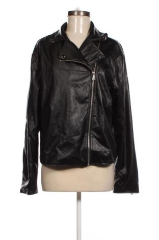 Damen Lederjacke SHEIN, Größe XL, Farbe Schwarz, Preis 34,10 €