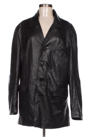 Γυναικείο δερμάτινο μπουφάν Vera Pelle, Μέγεθος 3XL, Χρώμα Μαύρο, Τιμή 66,19 €