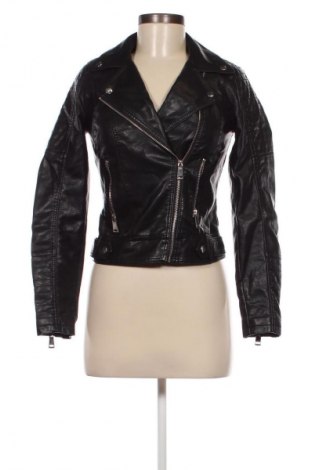 Γυναικείο δερμάτινο μπουφάν Vero Moda, Μέγεθος XS, Χρώμα Μαύρο, Τιμή 25,36 €