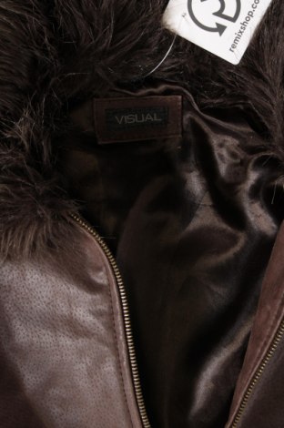 Dámska kožená bunda  Visual, Veľkosť XL, Farba Hnedá, Cena  45,50 €