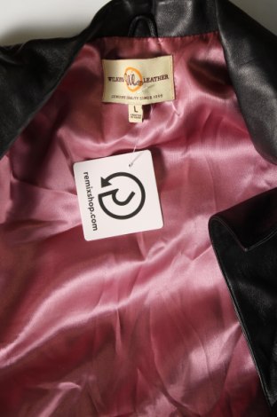 Dámska kožená bunda  Wilsons Leather, Veľkosť L, Farba Čierna, Cena  101,04 €