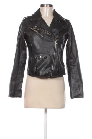 Dámska kožená bunda  Zara, Veľkosť S, Farba Čierna, Cena  23,25 €