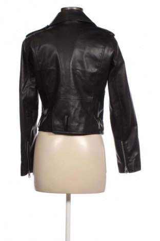 Γυναικείο δερμάτινο μπουφάν Zara, Μέγεθος M, Χρώμα Μαύρο, Τιμή 19,02 €