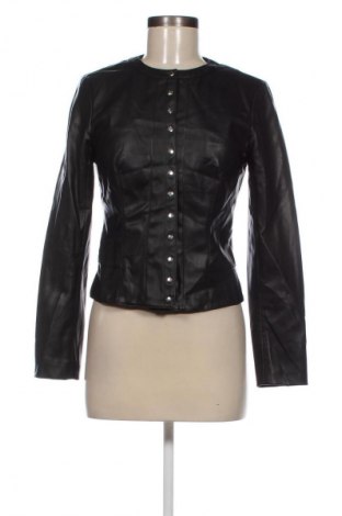 Dámska kožená bunda  Zara, Veľkosť M, Farba Čierna, Cena  17,44 €