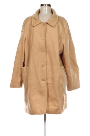 Дамско палто, Размер 3XL, Цвят Бежов, Цена 35,20 лв.