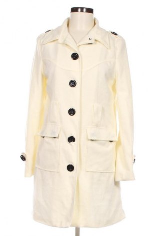 Дамско палто, Размер L, Цвят Екрю, Цена 53,50 лв.