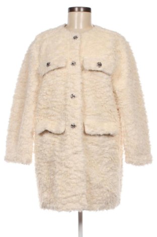Дамско палто, Размер M, Цвят Екрю, Цена 69,55 лв.