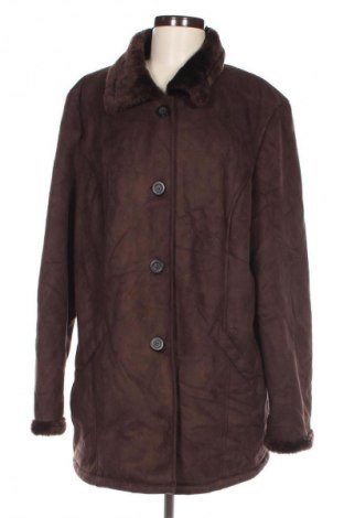 Γυναικείο παλτό, Μέγεθος XXL, Χρώμα Καφέ, Τιμή 46,33 €