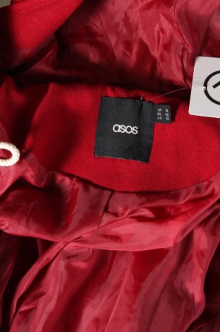 Dámsky kabát  ASOS, Veľkosť L, Farba Červená, Cena  26,72 €