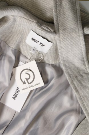 Γυναικείο παλτό About You, Μέγεθος M, Χρώμα Γκρί, Τιμή 36,29 €
