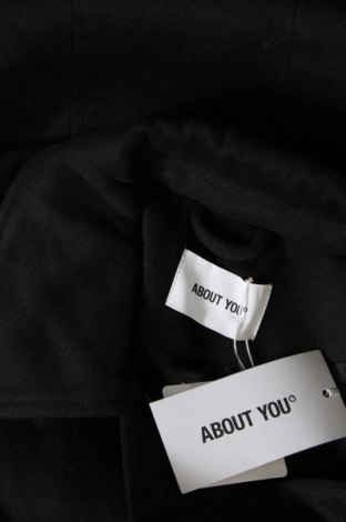 Дамско палто About You, Размер M, Цвят Черен, Цена 84,00 лв.