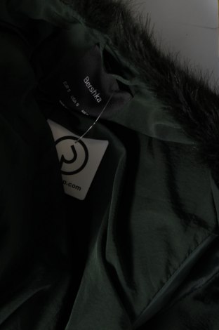 Γυναικείο παλτό Bershka, Μέγεθος S, Χρώμα Πράσινο, Τιμή 41,04 €