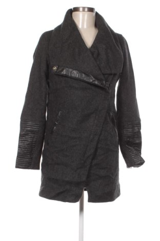 Γυναικείο παλτό Bershka, Μέγεθος XS, Χρώμα Γκρί, Τιμή 46,33 €
