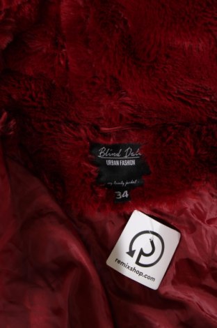 Дамско палто Blind Date, Размер XS, Цвят Червен, Цена 74,90 лв.
