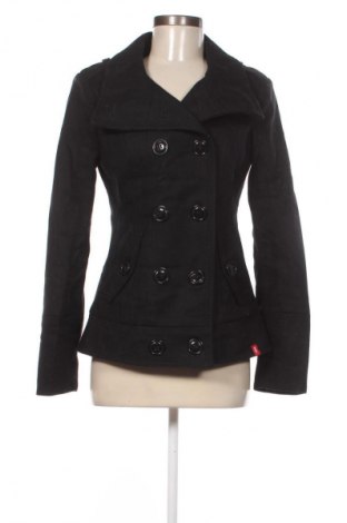 Дамско палто Edc By Esprit, Размер S, Цвят Черен, Цена 36,40 лв.