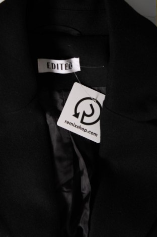 Дамско палто Edited, Размер L, Цвят Черен, Цена 173,40 лв.