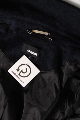 Γυναικείο παλτό Eksept, Μέγεθος L, Χρώμα Μπλέ, Τιμή 29,92 €