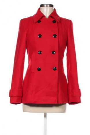 Дамско палто F&F, Размер XS, Цвят Червен, Цена 74,90 лв.