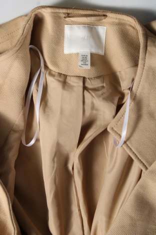 Dámský kabát  H&M, Velikost XS, Barva Béžová, Cena  561,00 Kč