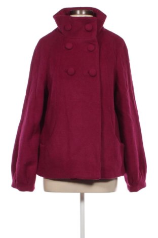 Дамско палто H&M, Размер XL, Цвят Розов, Цена 107,00 лв.