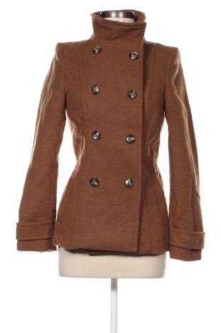 Γυναικείο παλτό H&M, Μέγεθος XS, Χρώμα Καφέ, Τιμή 23,75 €
