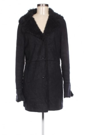 Дамско палто H&M, Размер XL, Цвят Черен, Цена 69,55 лв.