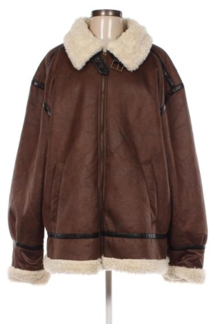 Дамско палто H&M Divided, Размер XL, Цвят Кафяв, Цена 69,55 лв.