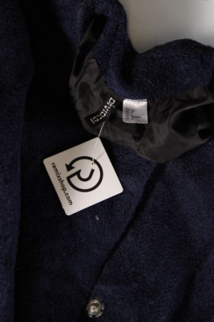 Дамско палто H&M Divided, Размер S, Цвят Син, Цена 69,55 лв.