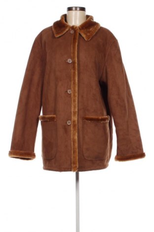 Γυναικείο παλτό In Linea, Μέγεθος XL, Χρώμα Καφέ, Τιμή 25,73 €