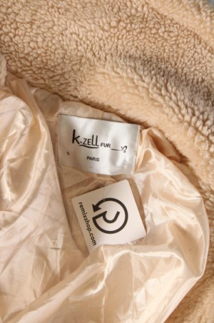 Γυναικείο παλτό K.zell, Μέγεθος S, Χρώμα  Μπέζ, Τιμή 23,78 €