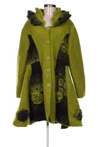 Dámsky kabát  Made In Italy, Veľkosť 3XL, Farba Zelená, Cena  60,67 €